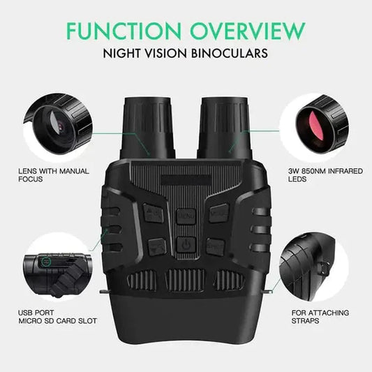 Clear Vision™ Binoculars - Digital Night Vision Goggles