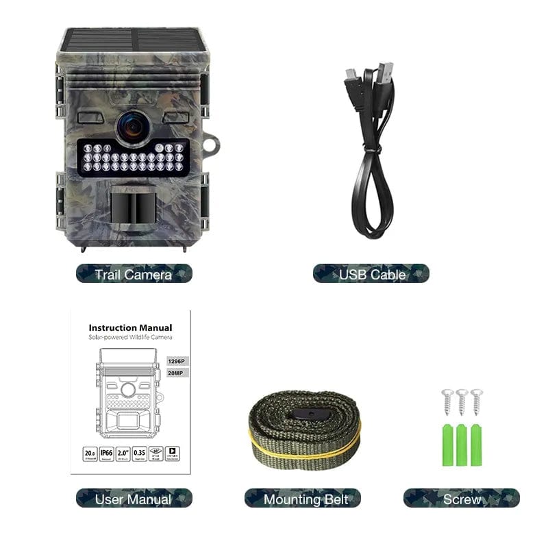 Solar Hunting Trail Camera